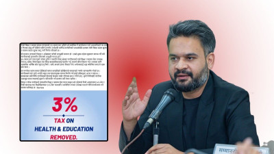  चर्को विरोधपछि सरकारले शिक्षा र स्वास्थ्यमा लगाएको ३ प्रतिशत कर हटायो 